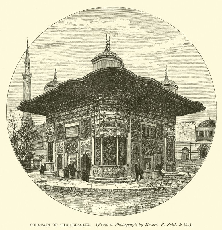Fountain of the Seraglio by English School