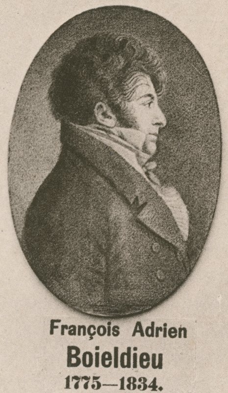Francois Adrien Boieldieu (engraving) by English School