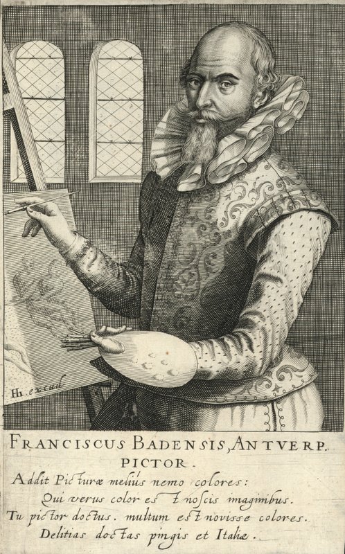 Frans Badens, Painter of Antwerp by English School
