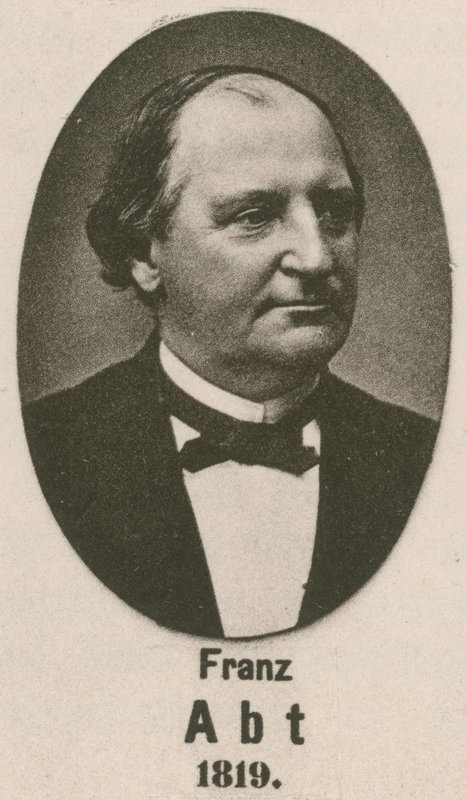 Franz Abt (engraving) by English School
