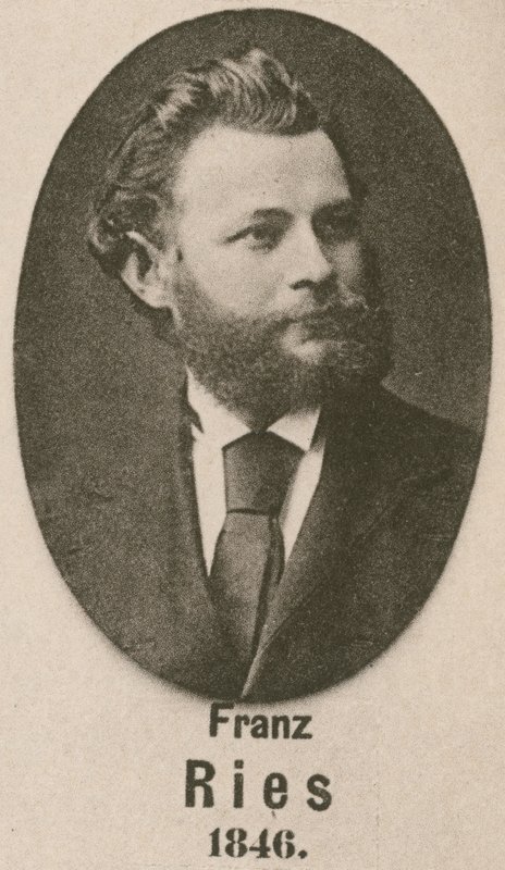 Franz Ries (engraving) by English School