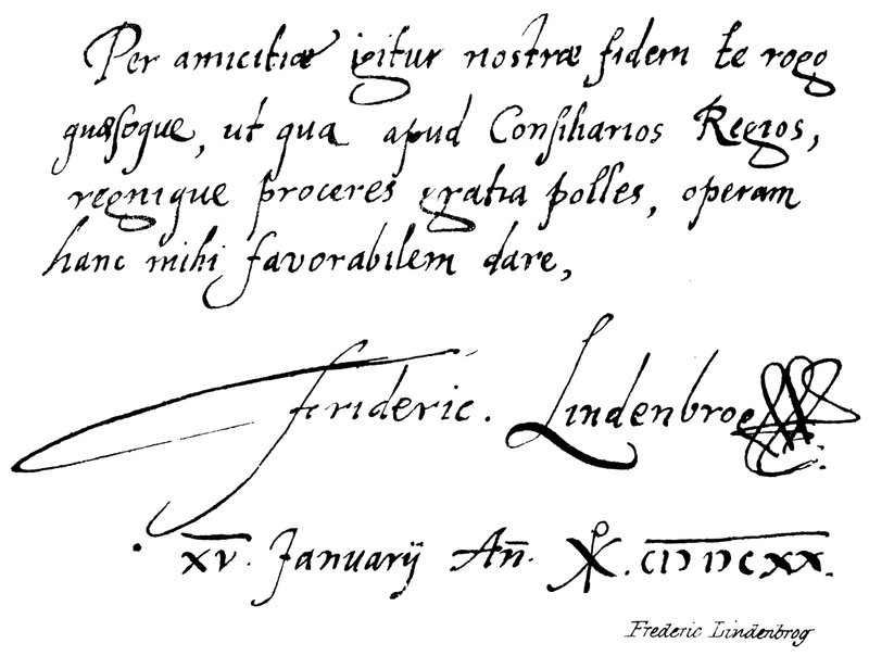 Frederic Lindenbrog by English School