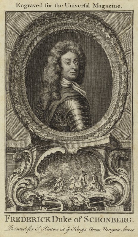 Frederick, Duke of Schonberg by English School