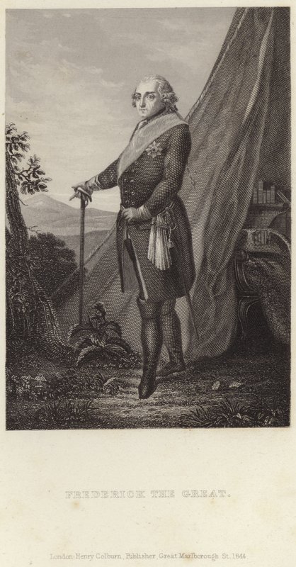 Frederick II of Prussia by English School