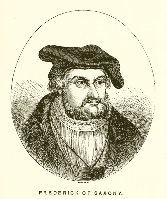Frederick of Saxony by English School