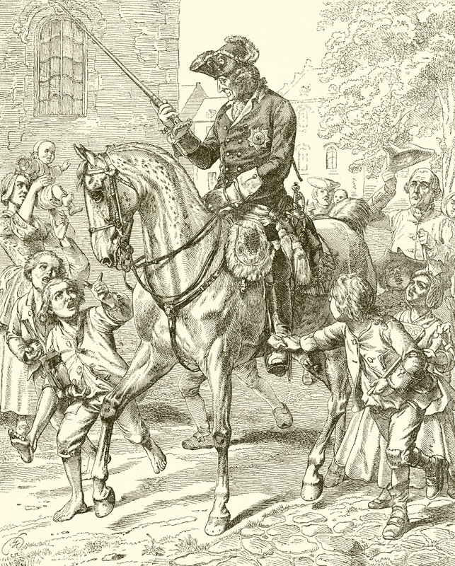 Frederick the Great of Prussia by English School