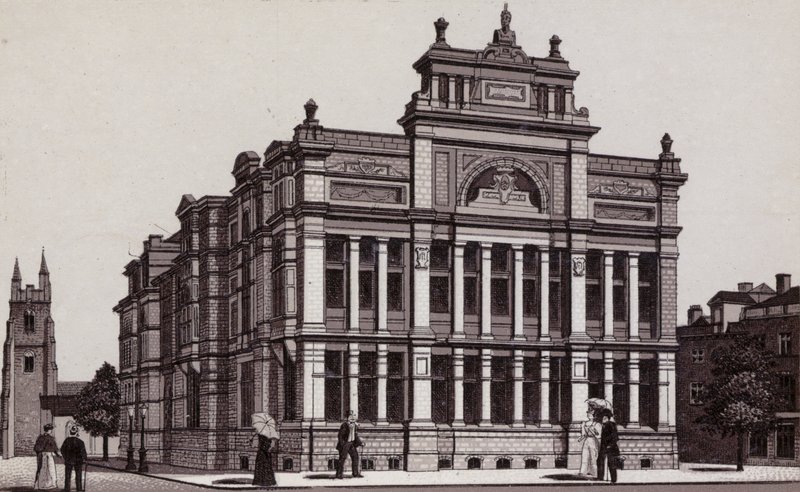 Free Library, Cardiff by English School