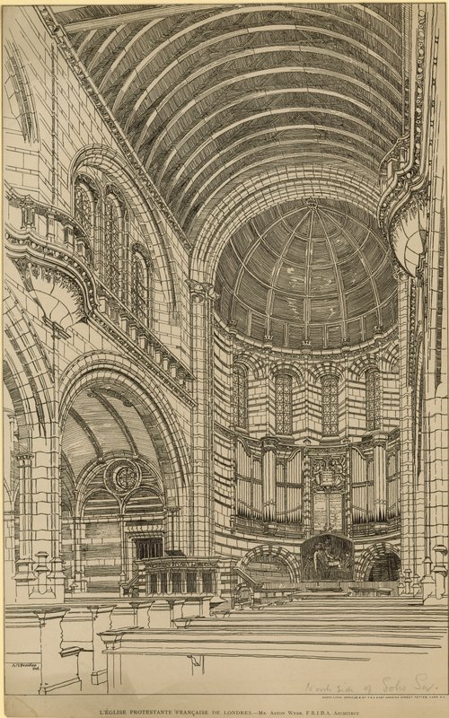 French Protestant Church of London by English School