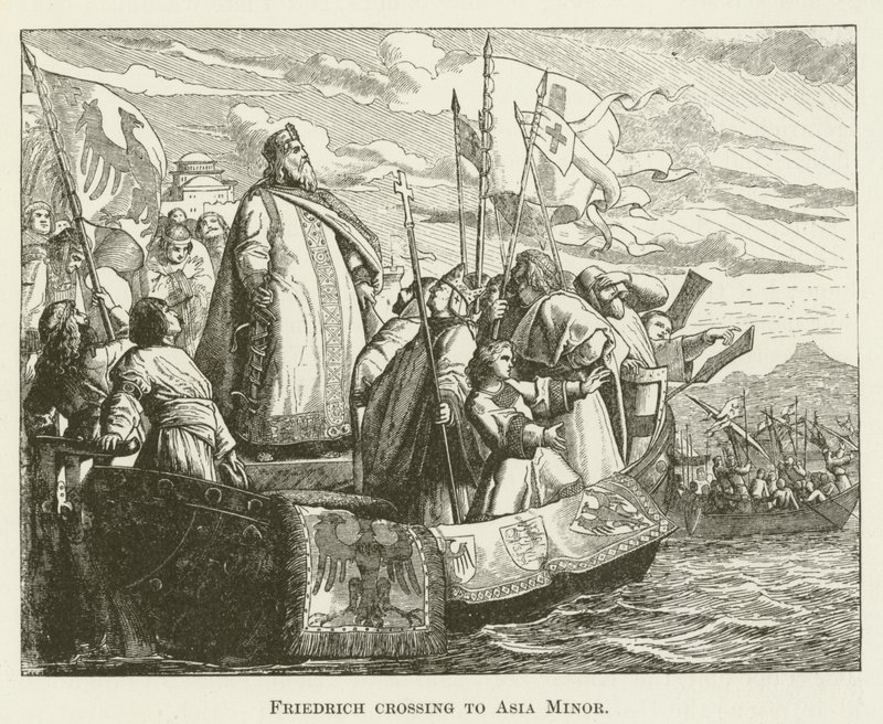 Frederick Crossing to Asia Minor by English School