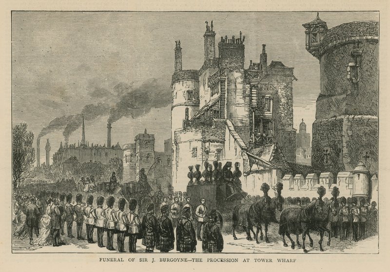 Funeral of Sir John Fox Burgoyne by English School