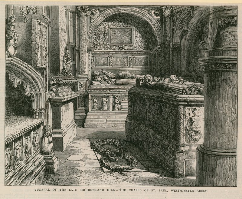 Funeral of the Late Sir Rowland Hill by English School