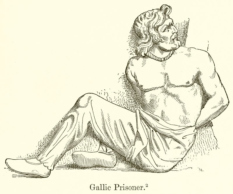 Gallic Prisoner by English School
