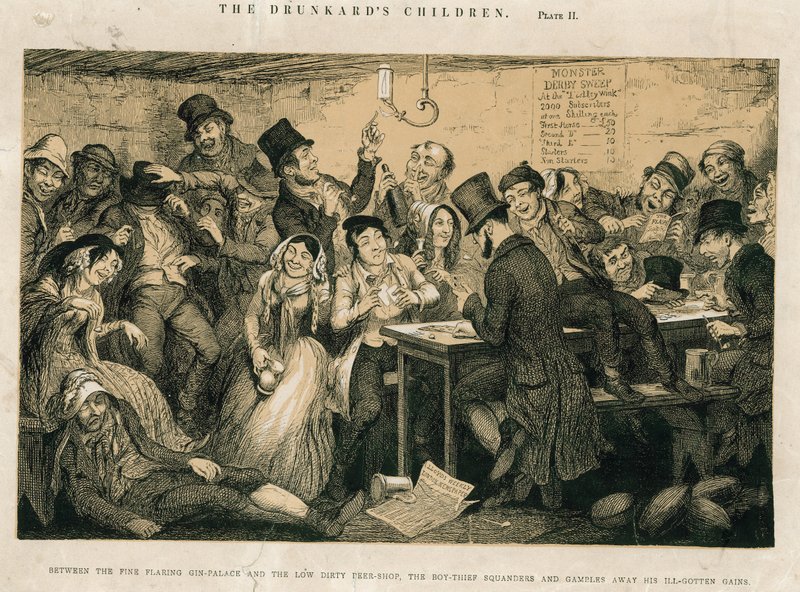 Gambling Under the Influence of Drink by English School