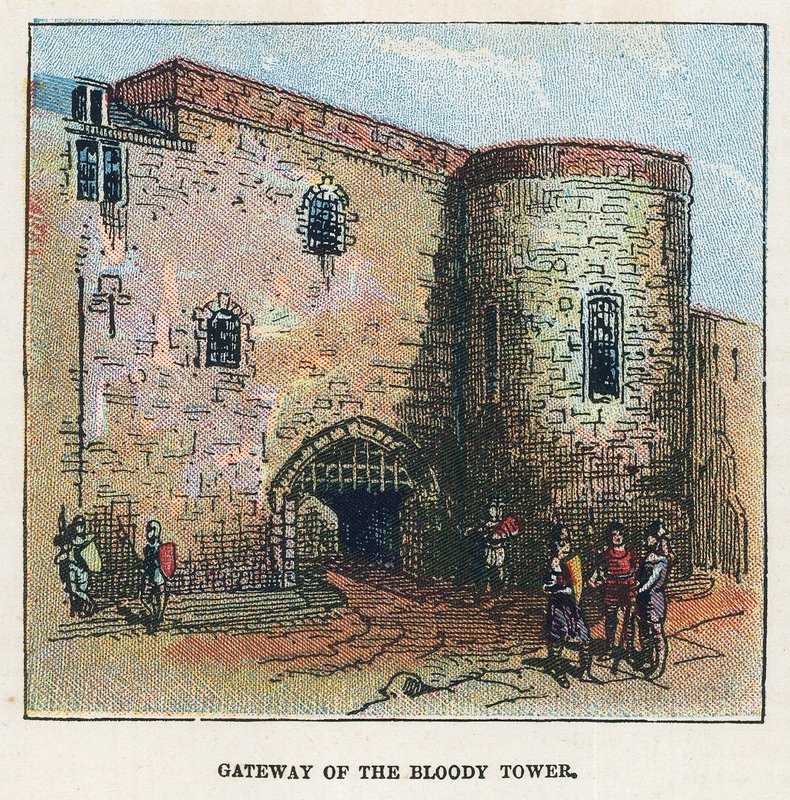 Gateway of the Bloody Tower by English School