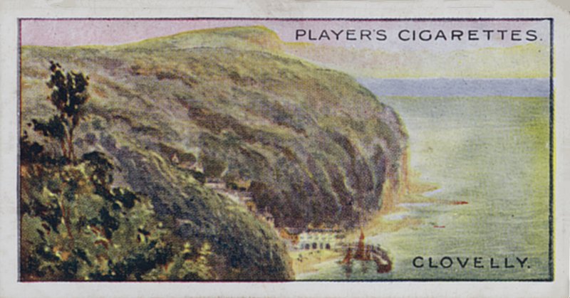 Gems of British Scenery: Clovelly by English School