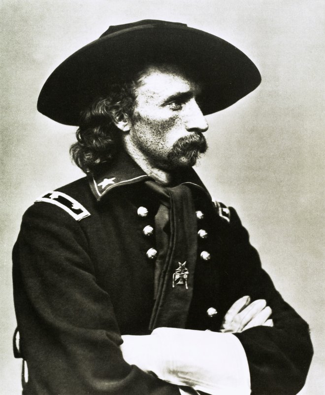 General Custer by English School