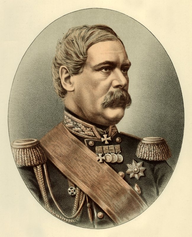 General Francis Edward Todleben by English School