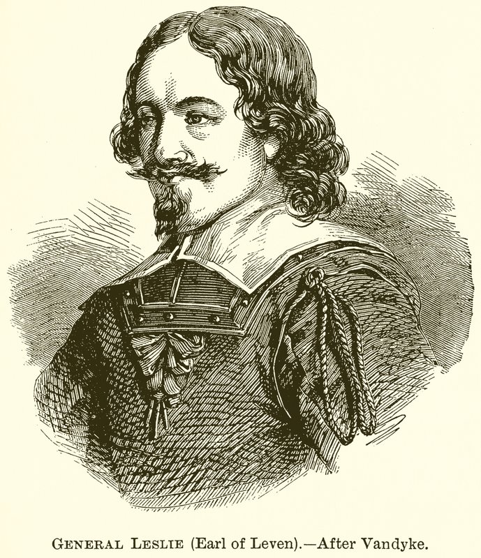 General Leslie (Earl of Leven) by English School