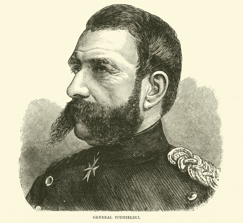 General Podbielski, November 1870 by English School
