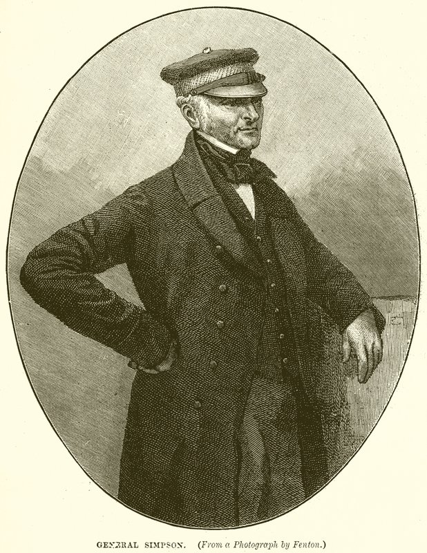 General Simpson by English School