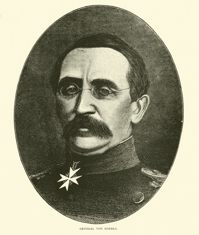 General Von Goeben by English School