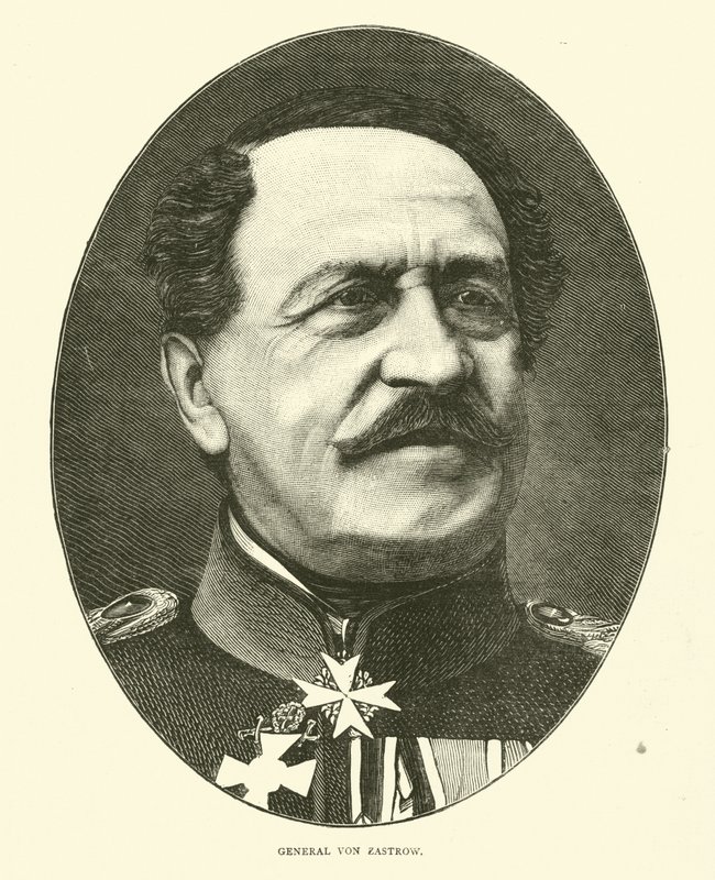 General Von Zastrow by English School