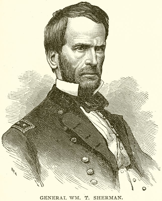 General William T. Sherman by English School