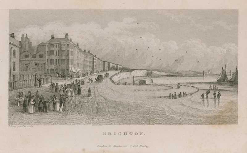 General View along the Seafront at Brighton by English School