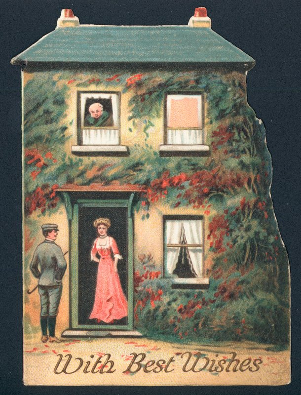 Gentleman Calling on Lady by English School