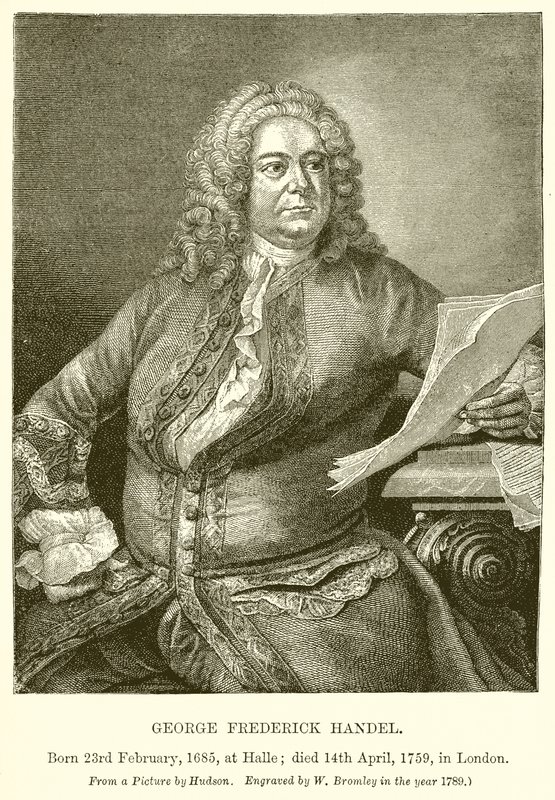 George Frederick Handel by English School