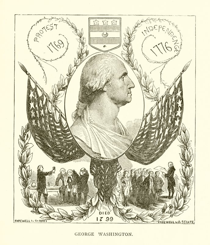 George Washington by English School