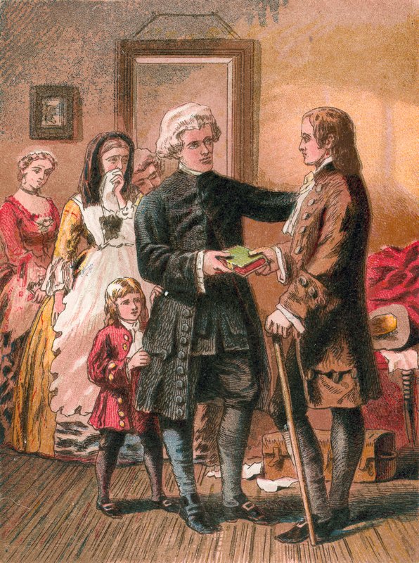 George goes to College by English School