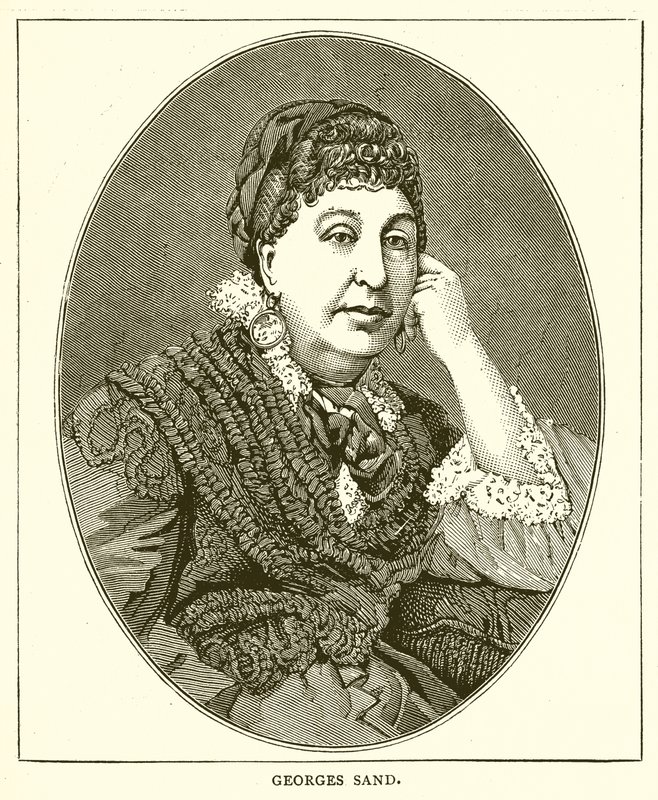 Georges Sand by English School