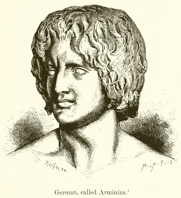 German, Called Arminius by English School
