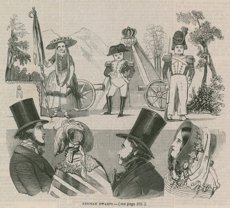 German Dwarfs by English School