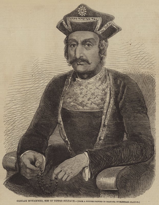 Gholam Mohammed, Son of Tippoo Sultaun by English School