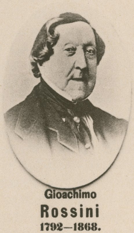 Gioachimo Rossini by English School