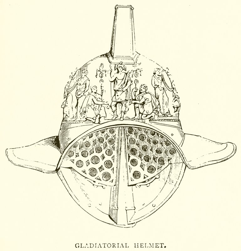 Gladiatorial Helmet by English School