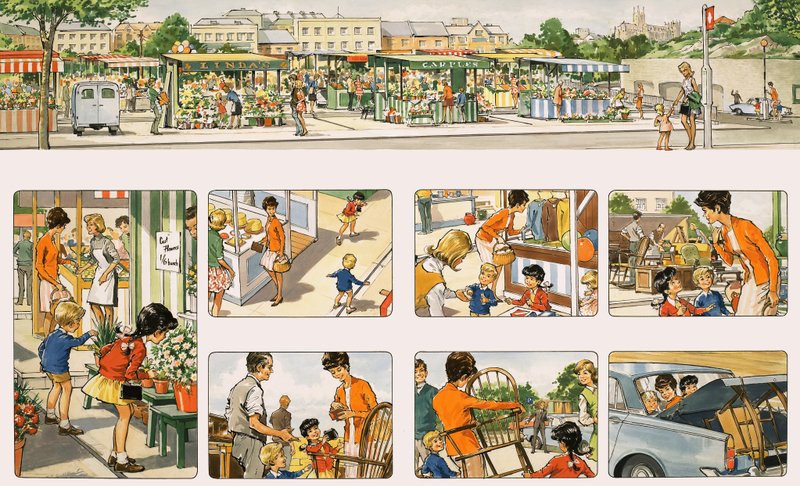 Going to the Market by English School