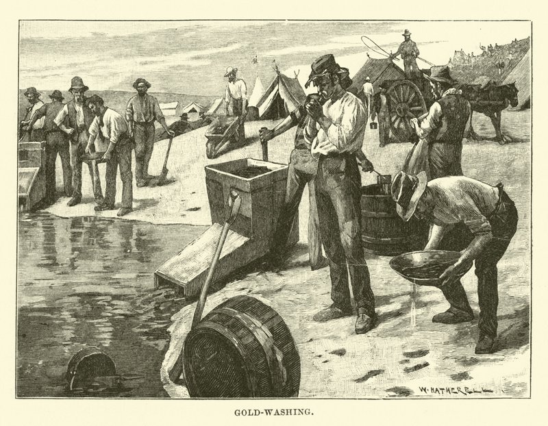 Gold-Washing by English School
