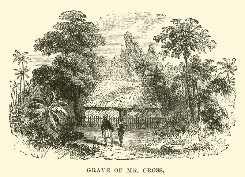 Grave of Mr Cross by English School