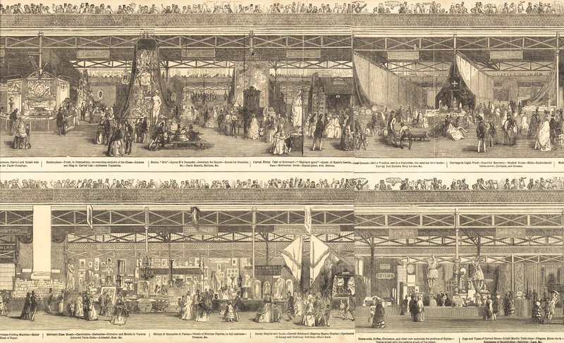 Great Exhibition 1851 by English School