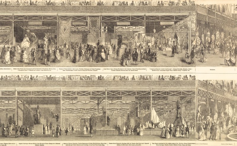 Great Exhibition 1851 by English School