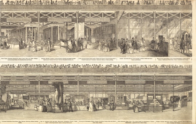Great Exhibition 1851 by English School