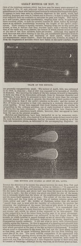 Great Meteor on 27 November by English School