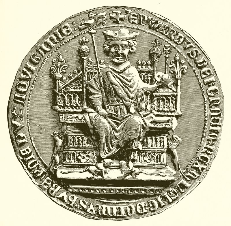 Great Seal of Edward I by English School