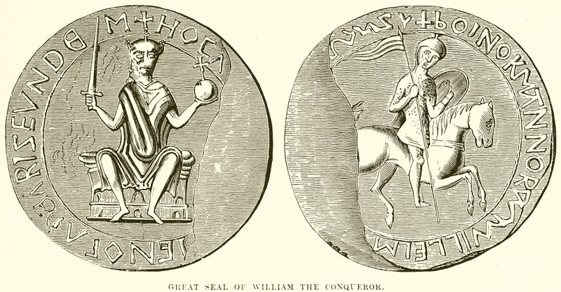 Great Seal of William the Conqueror by English School