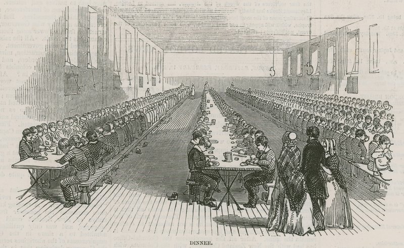 Greenwich Royal Hospital Schools; Dinner by English School