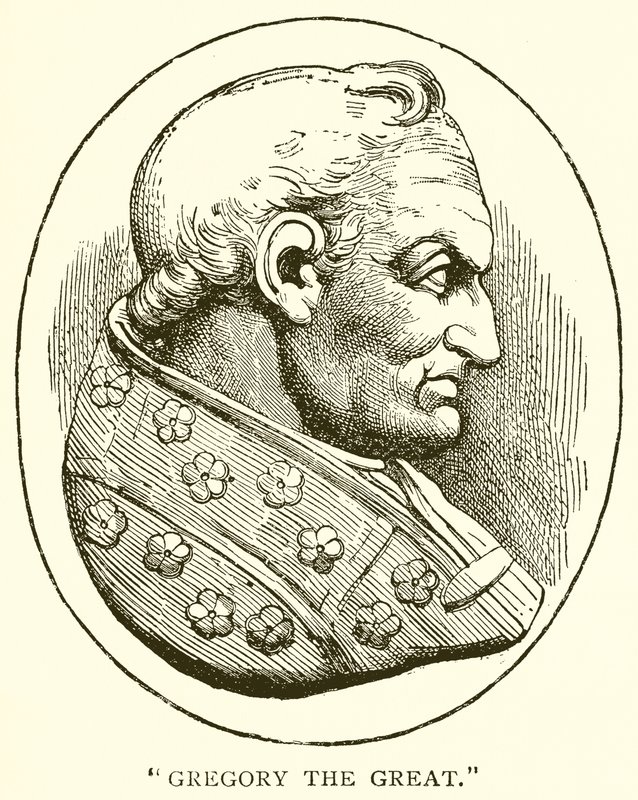 Gregory the Great by English School