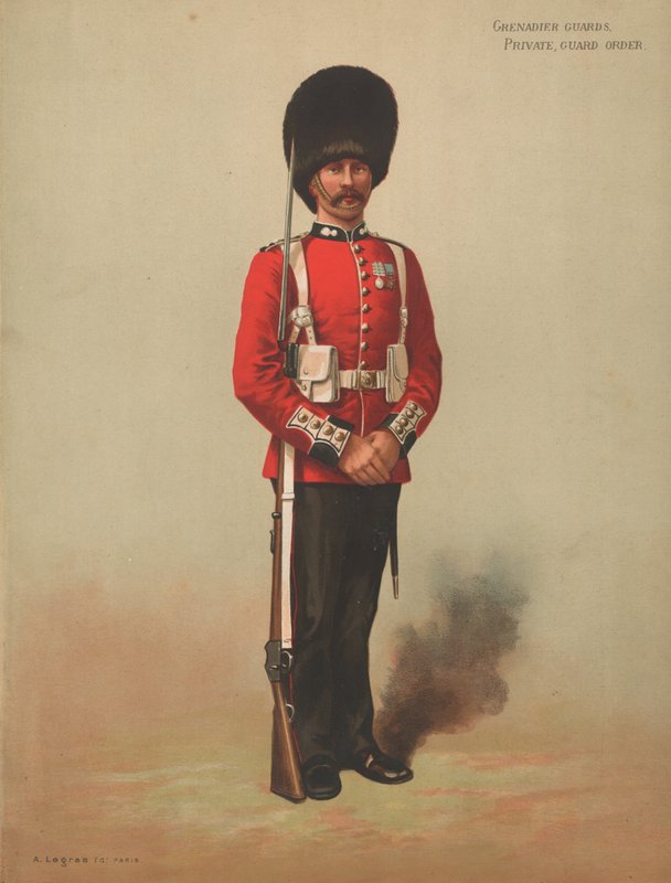 Grenadier Guards, Private, Guard Order by English School